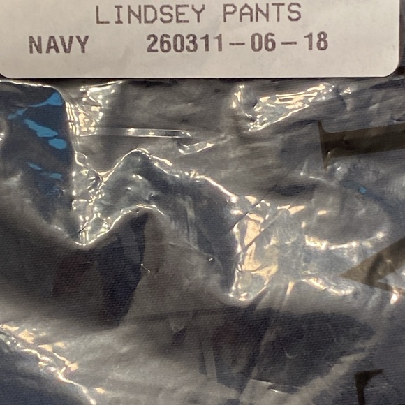 NEW! Talbots women’s dress pants, Size 18W, Style “Lindsey” Color:Navy - Picture 4 of 12